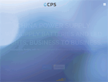 Tablet Screenshot of chinapowersupply.de